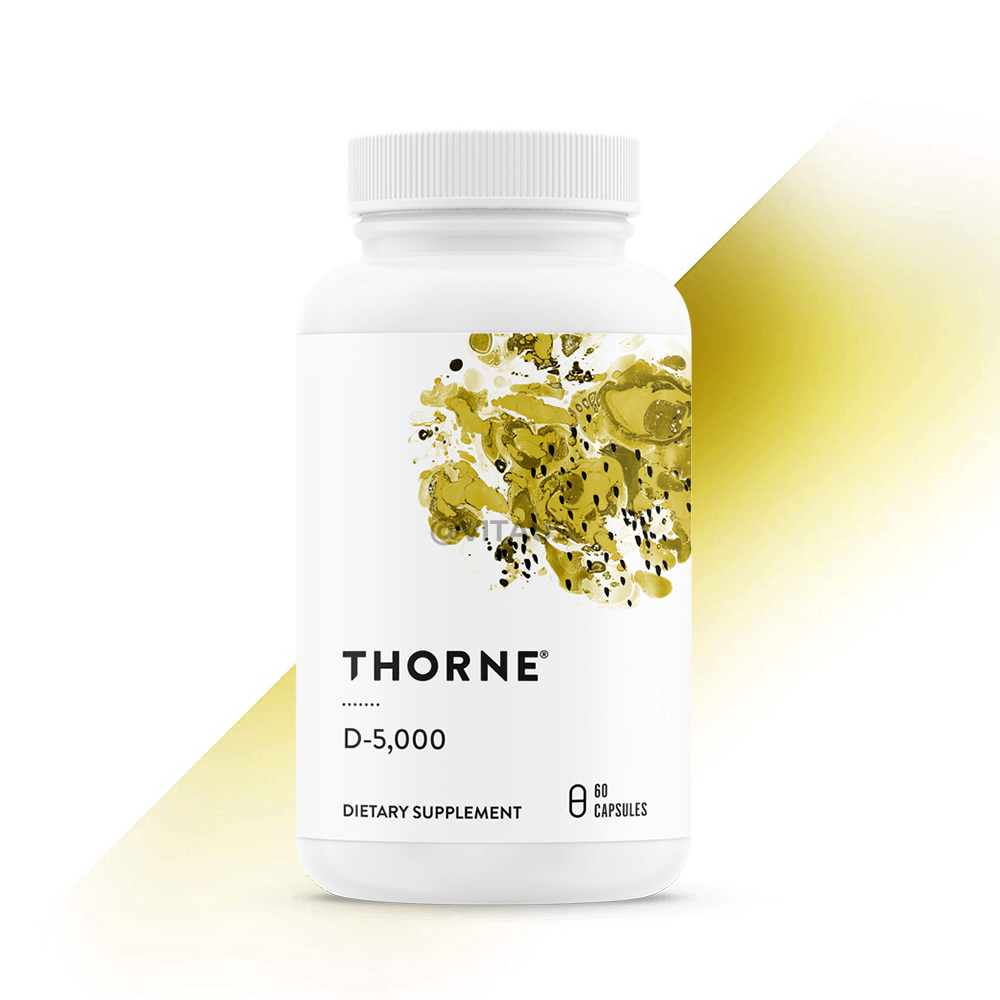 Thorne Research 쏜리서치 손리서치 비타민D 5000IU 60캡슐 1병